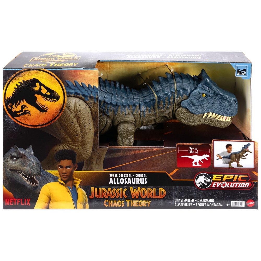 Jurassic World Super Colossal Allosaurus | Smyths Toys UK