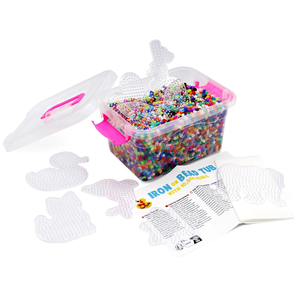 Perles à Repasser, 5MM Kit De Perle à Repasser Phosphorescentes, Fusible Perles Paillettes