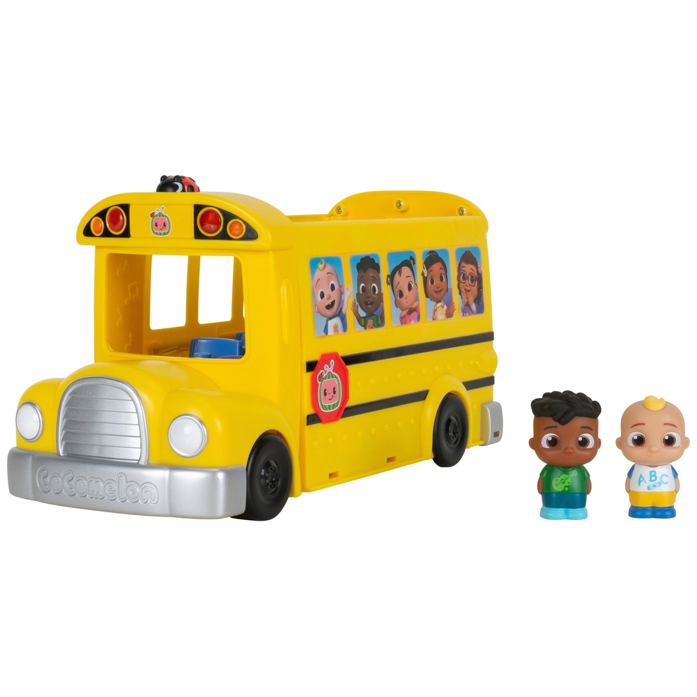 CoComelon Transforming 2-in-1 School Time Bus Set | Smyths Toys UK