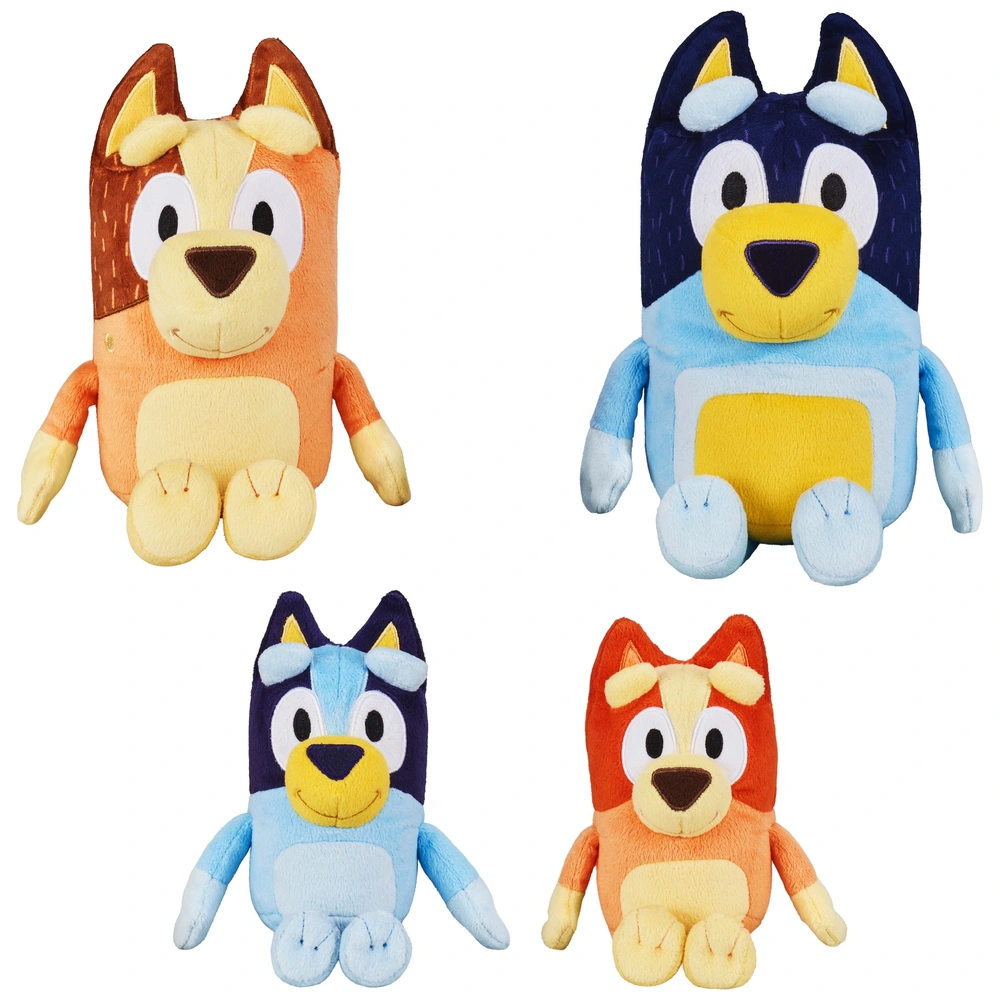 Bluey Plush Heeler Family Pack Smyths Toys UK