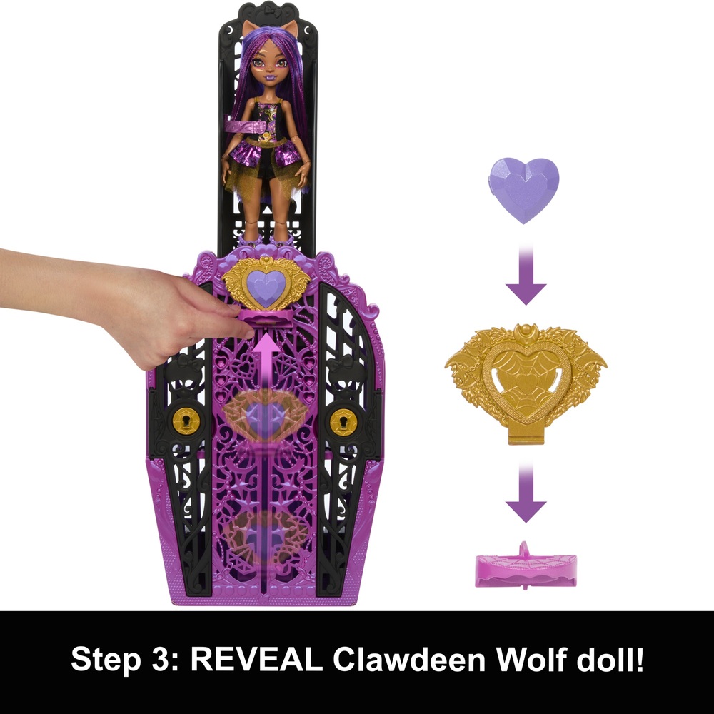 Monster High Skulltimate Secrets Monster Mysteries Clawdeen Wolf Doll ...