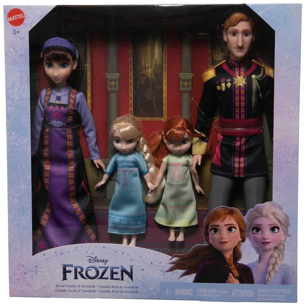 Disney Frozen Royal Family of Arendelle Dolls 4 Pack | Smyths Toys UK