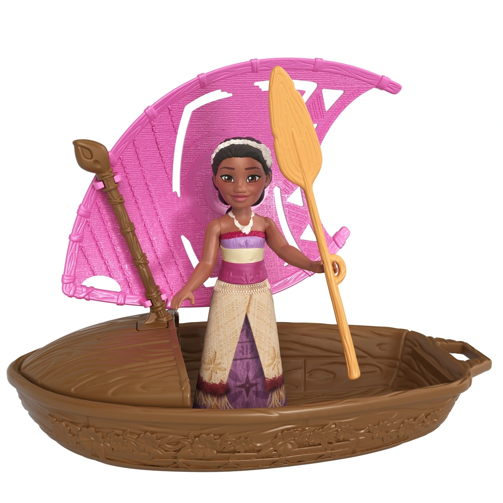 Disney Princesses Figurine Pirogue Vaiana Surprise Smyths Toys