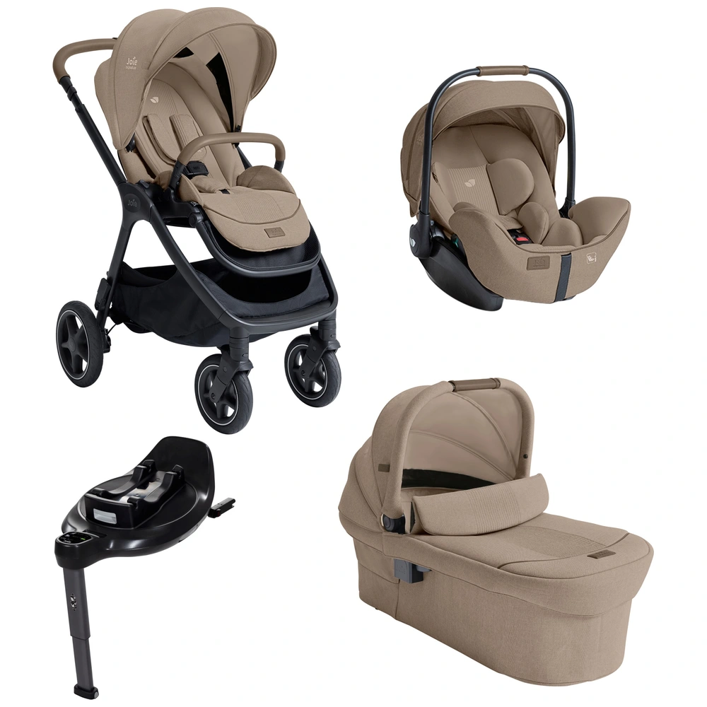 Joie Signature Finiti Flex Deluxe 3-in-1 Travel System Bundle with