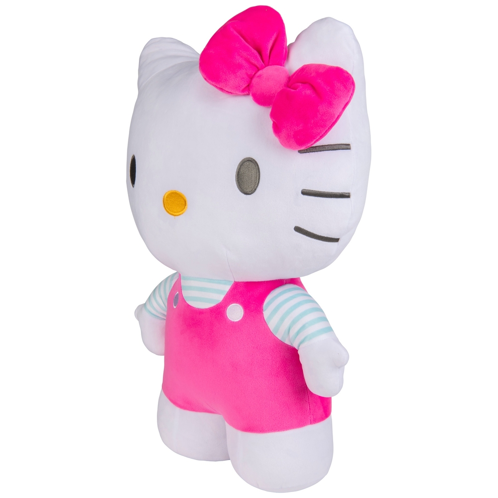 Hello kitty kuscheltier mit pinkem kleid 60 cm smyths toys schweiz