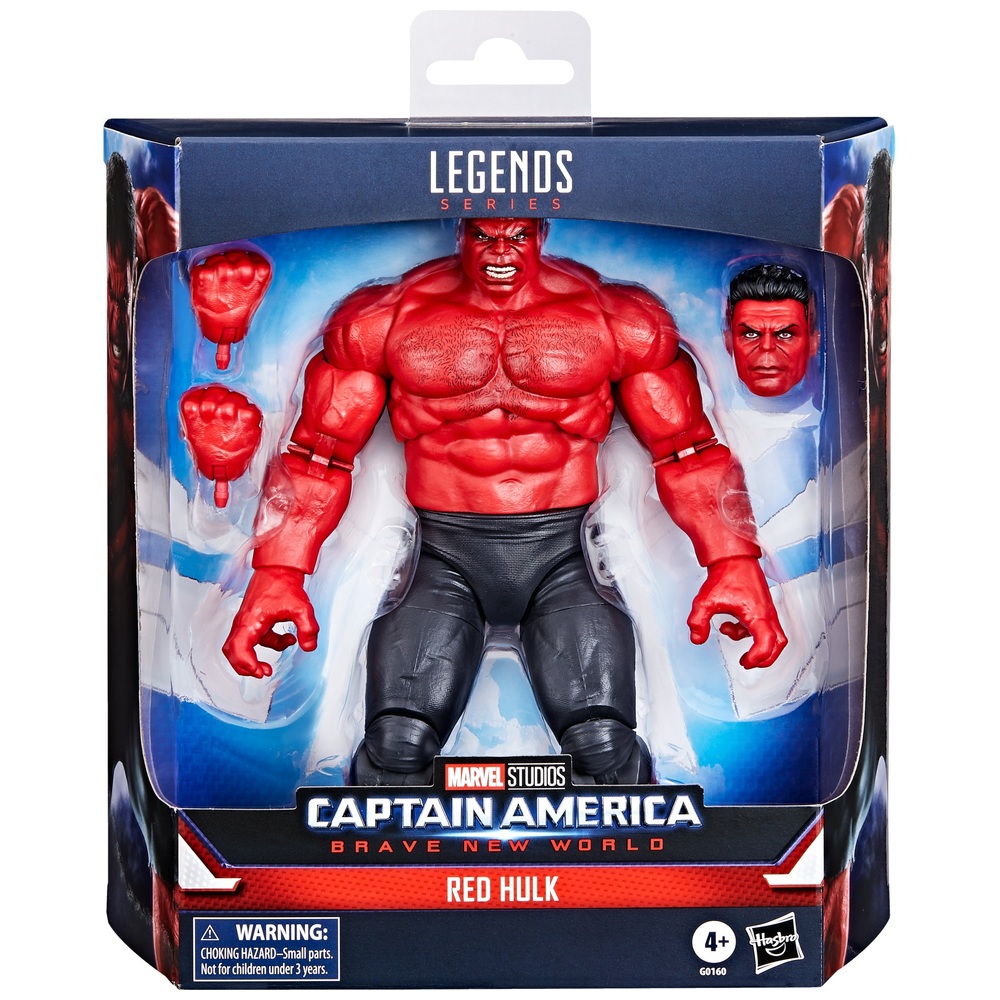 Marvel Legends Series Action Figure Captain America Brave New World Red Hulk 30cm Smyths Toys UK