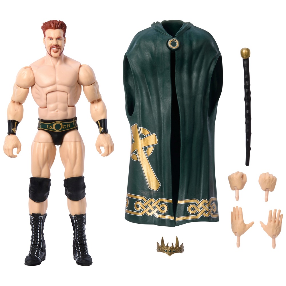 WWE Elite Collection Action Figures Greatest Hits King Sheamus Smyths Toys UK