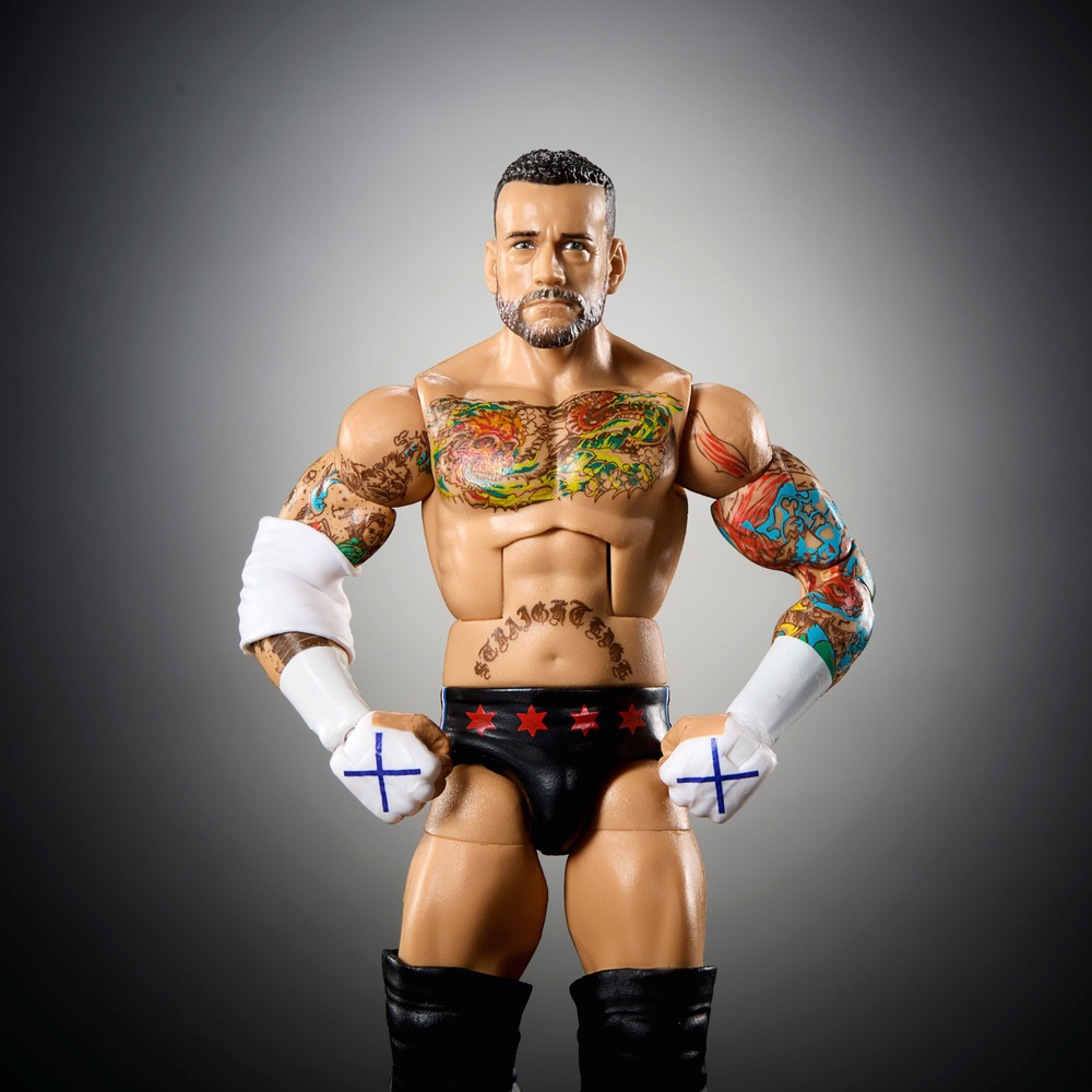 WWE Elite Series 115 Action Figure CM Punk 15cm | Smyths Toys UK