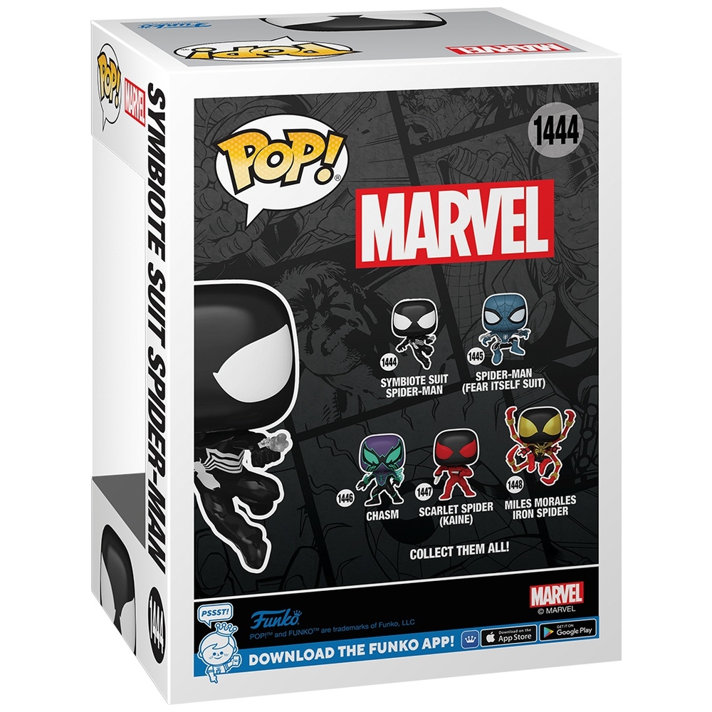 Funko POP 1444 Marvel Symbiote Suit Spider Man Smyths Toys UK