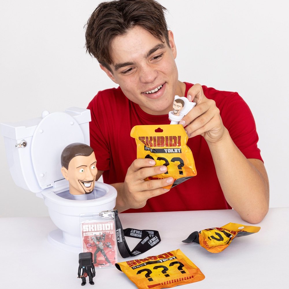 Skibidi Toilet Mystery Surprise Toilet Series 1 Toy | Smyths Toys Ireland