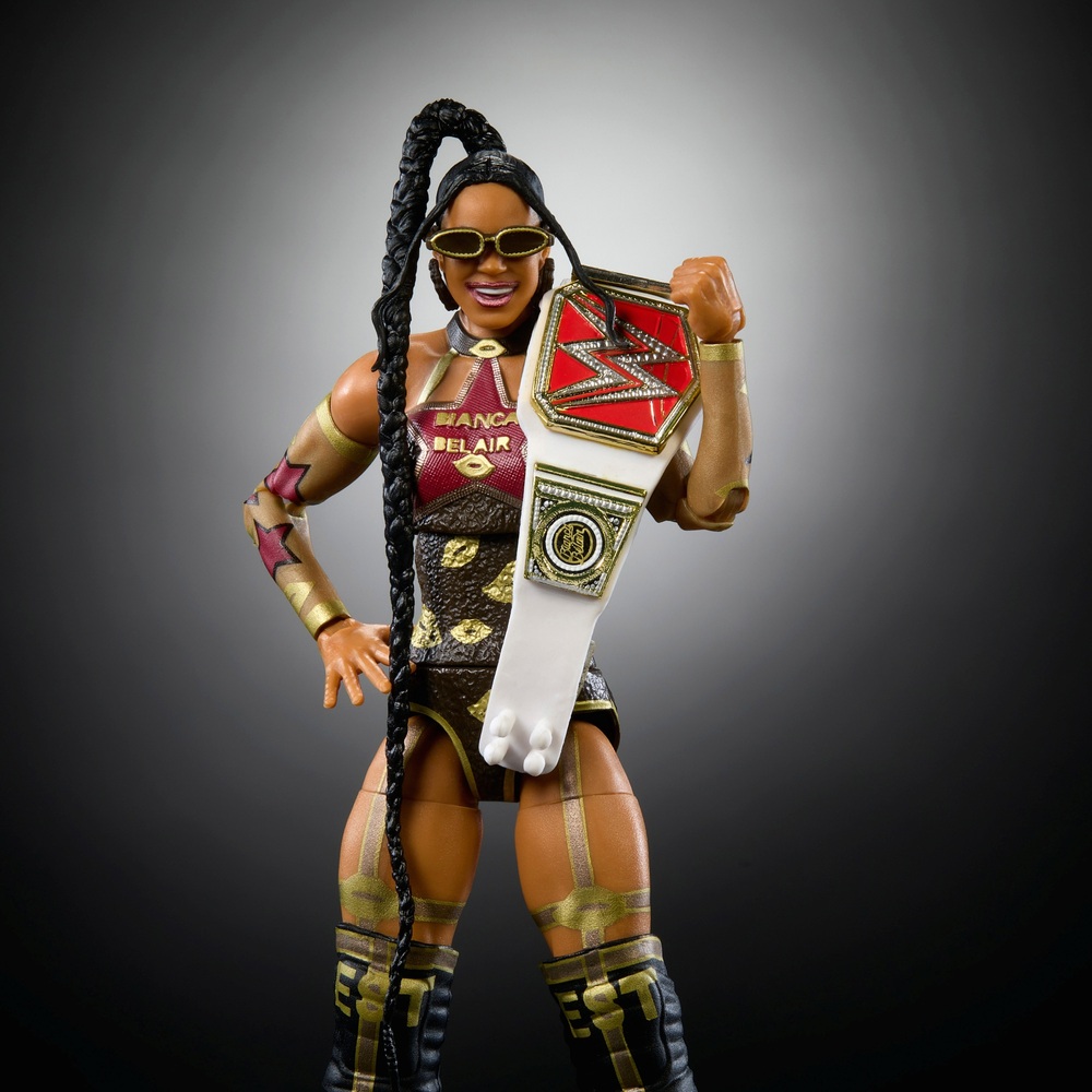 WWE WrestleMania Elite Collection Bianca Belair Action Figure | Smyths ...