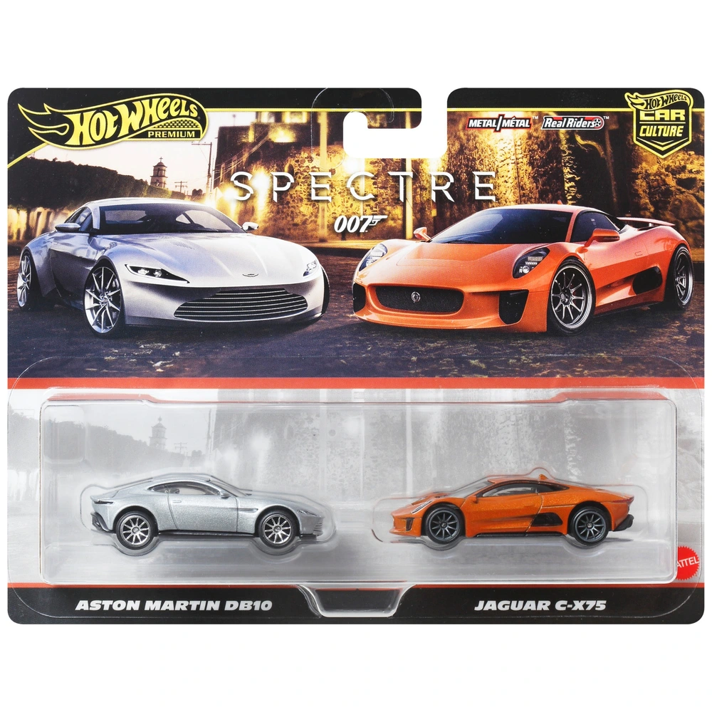 Hot Wheels Premium Car Culture Autos Aston Martin DB10 und Jaguar