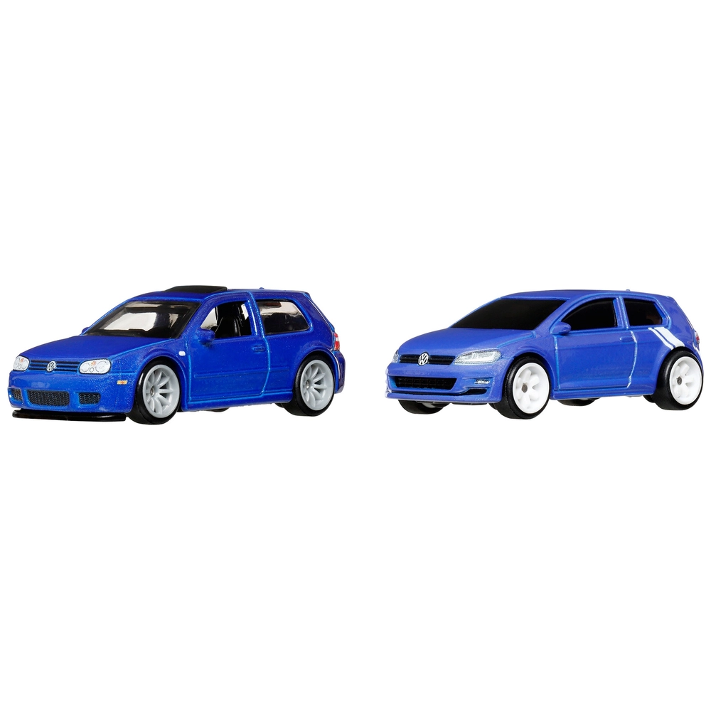 Hot Wheels Premium Car Culture 2 Pack 1:64 2004 Volkswagen Golf