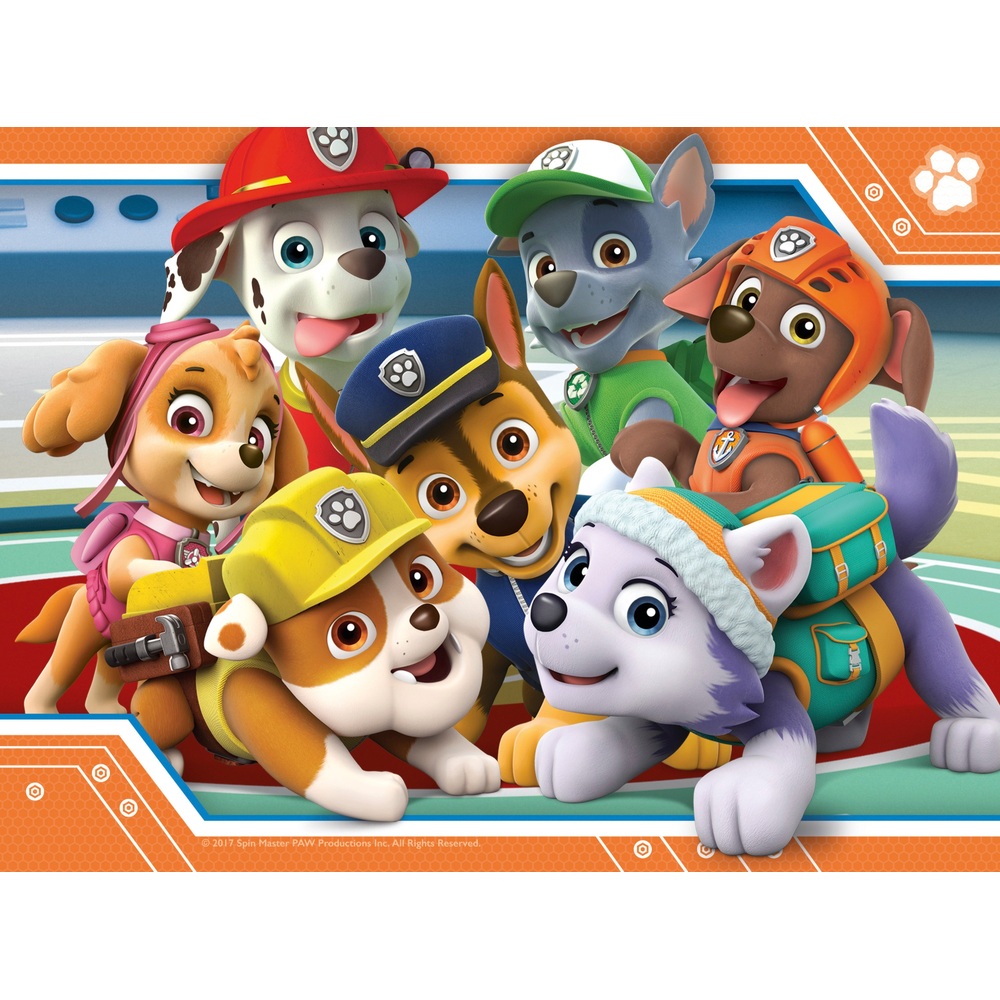 Ravensburger Paw Patrol 4 in a Box (12, 16, 20, 24 Piece) Jigsaw ...