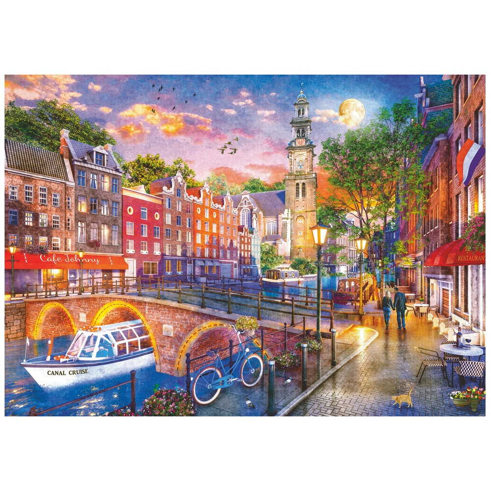 Ravensburger Jigsaw Puzzle 1000 Pieces Amsterdam | Smyths Toys UK