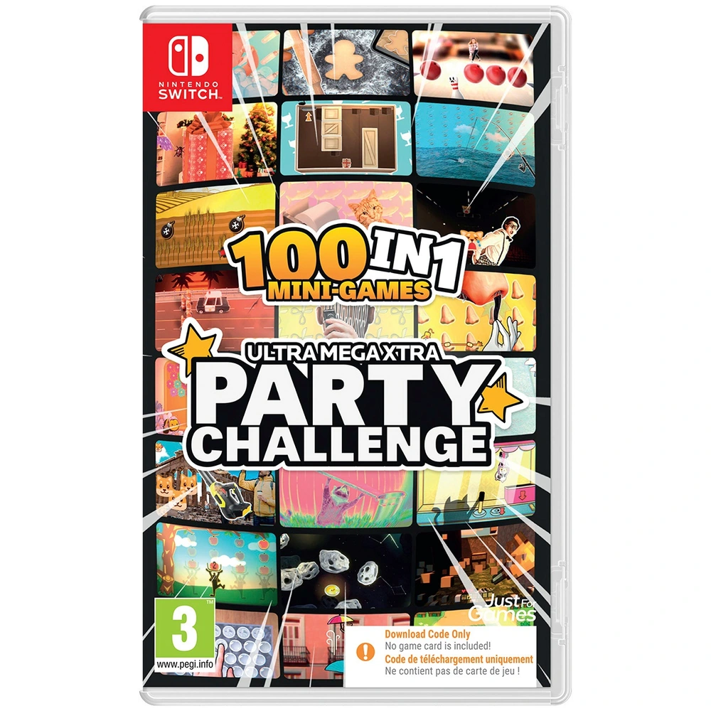 Ultra Mega Xtra Party Challenge Nintendo Switch (Code in Box