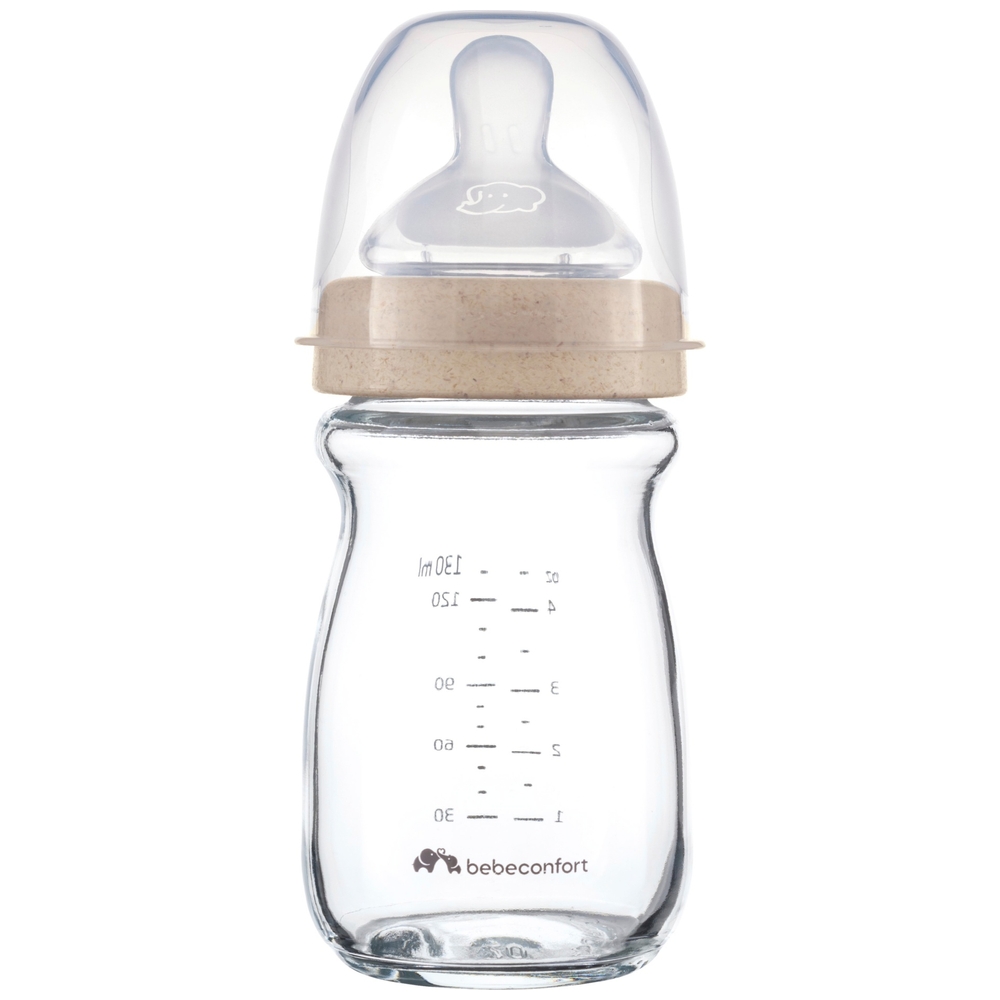 Set Biberon Bebeconfort Physio Air - 6 Biberon Anti-Colica, Ciuccio E Scovolino, Tettarelle In Silicone A Flusso Variabile - Foto 4