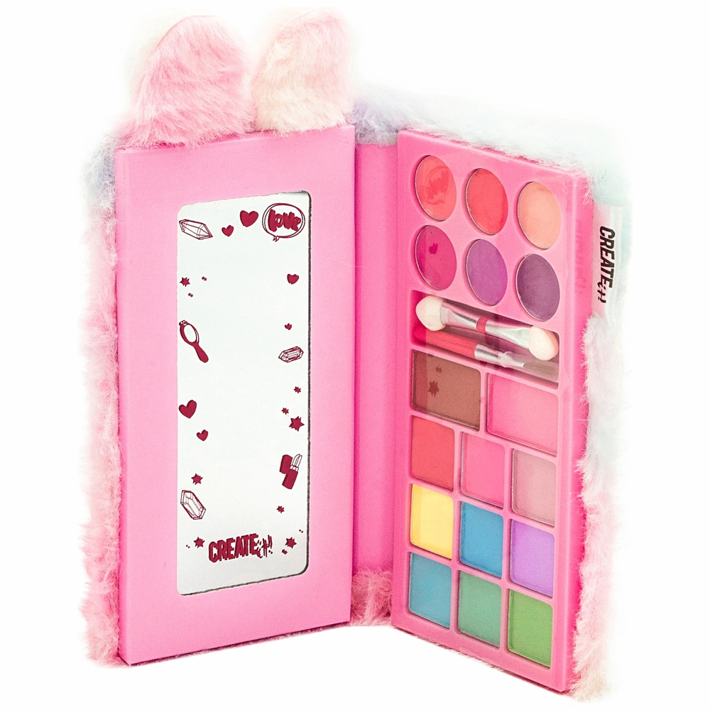 Create it! Fluffy Bunny Make-Up Set Magnetic Palette Smyths Toys UK