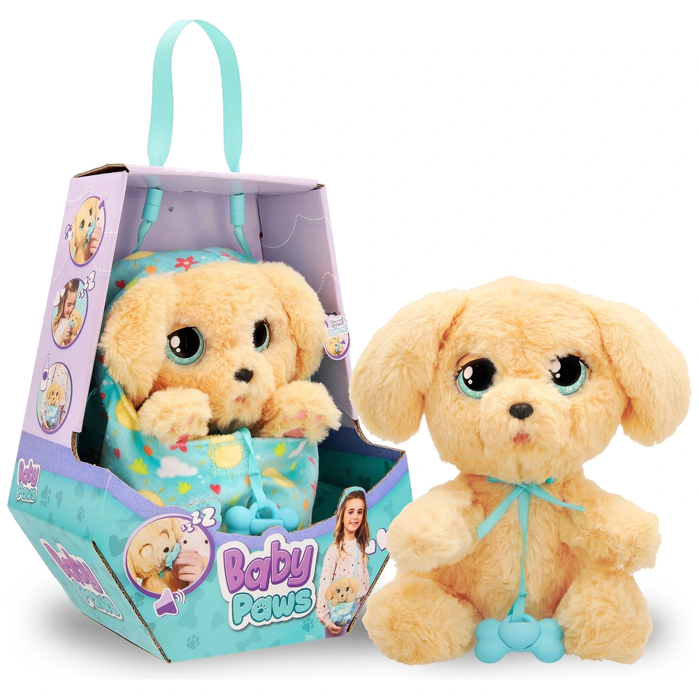 Baby Paws Plush Toy Puppy Labrador Smyths Toys Ireland