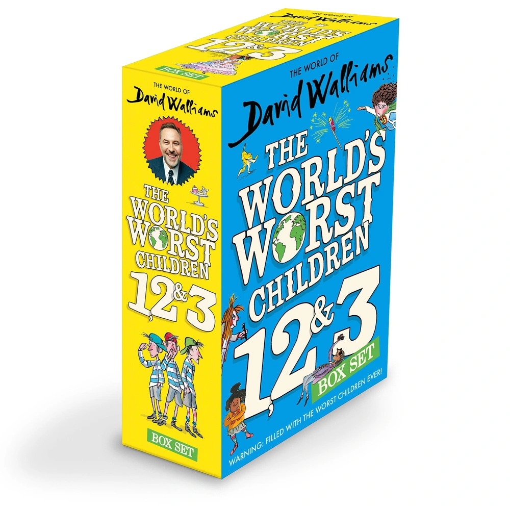 The World's Worst Children 1, 2 & 3 by David Walliams Book