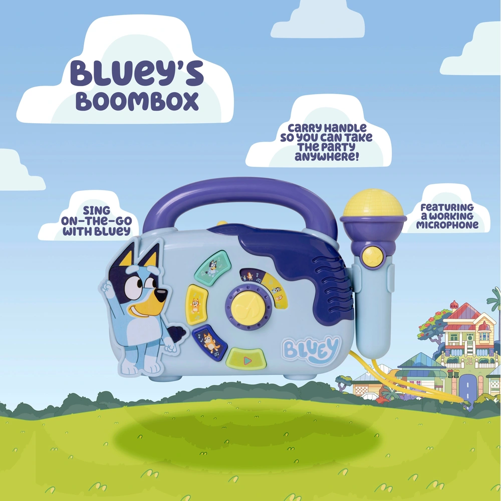 その他 Bluey Boombox Bluey Freeze Dance Boombox : Target