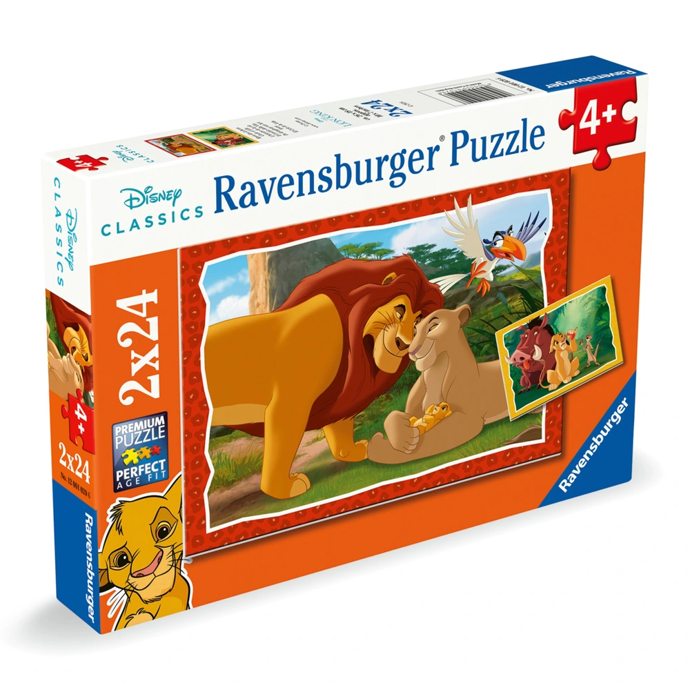 Clementoni | Puzzle Disney Le Roi Lion 1000 Pièces pour Adultes