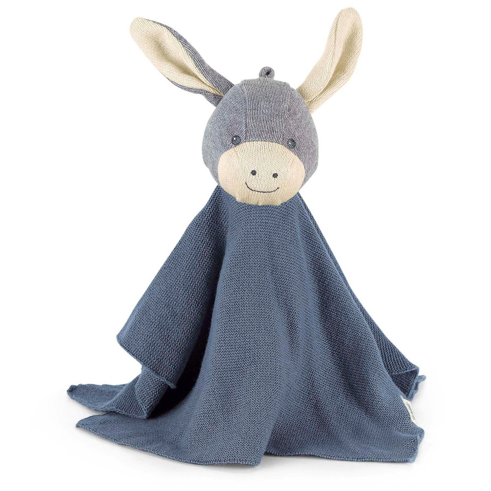 Mädchen Strickjacke mit Herz-Allover in dunkelblau | Ernsting's family