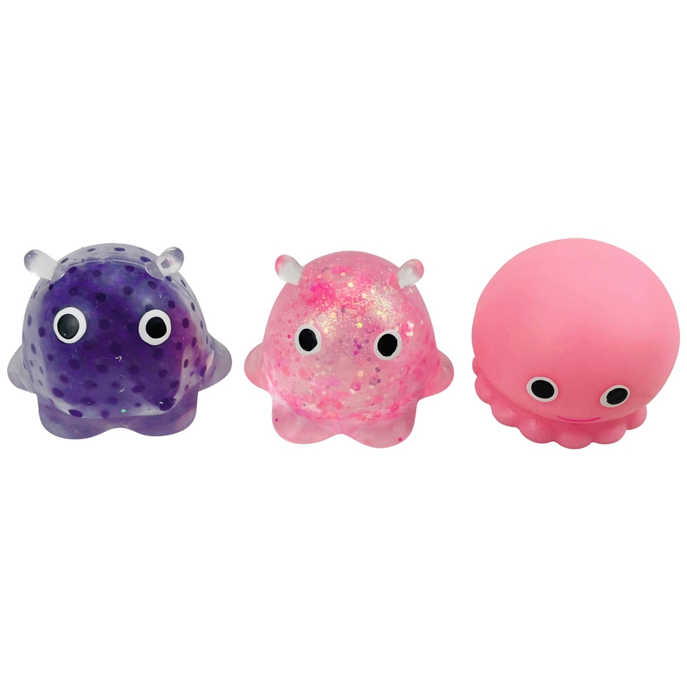 Pocket Play Mini Squishy Jellyfish 3 Pack Assortment | Smyths Toys UK