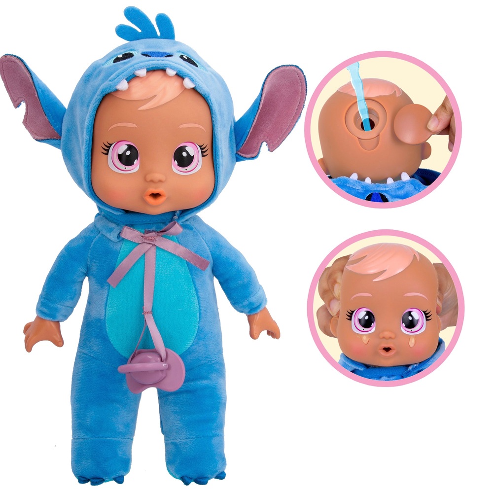 Cry Babies: Tiny Cuddles – Disney Stitch | Smyths Toys UK