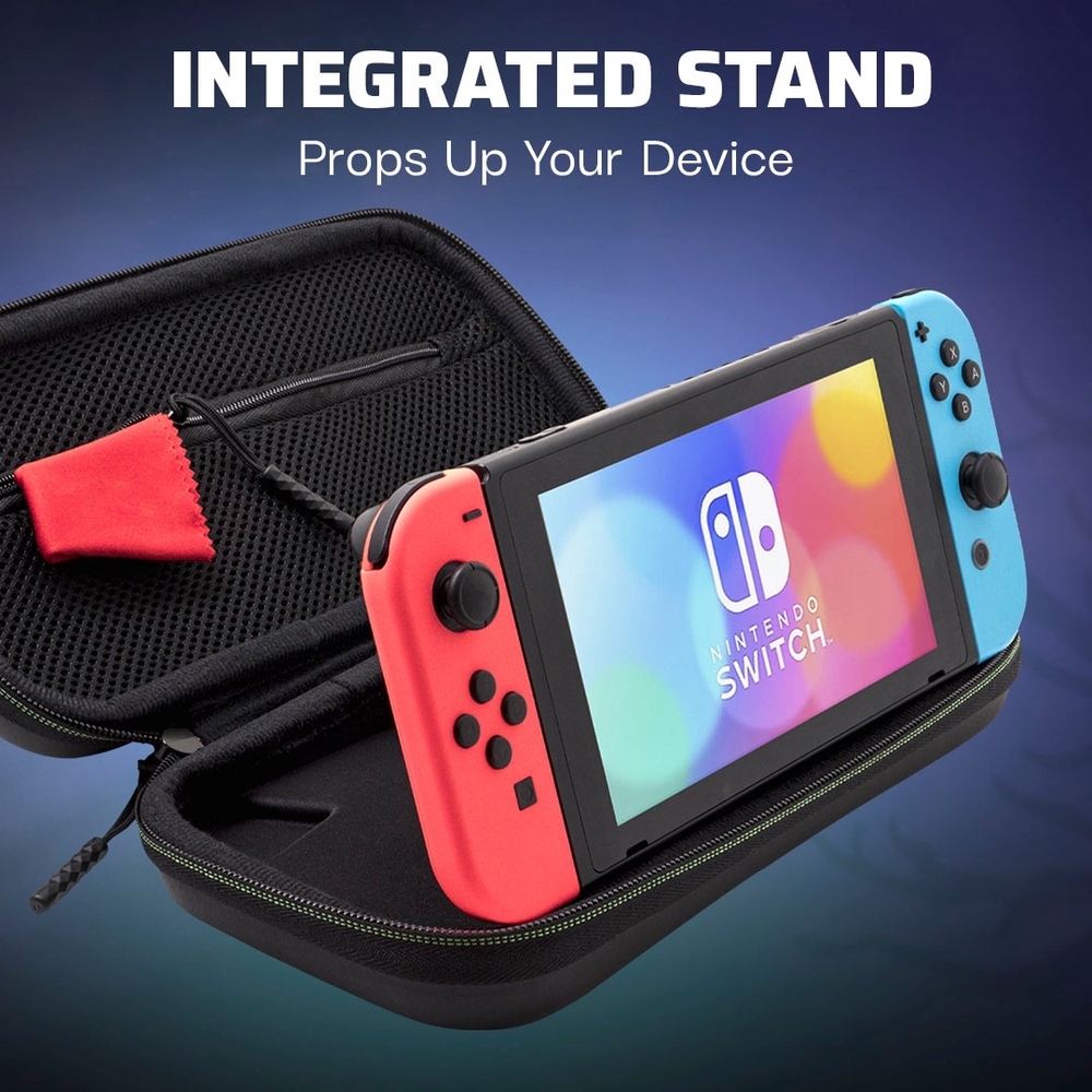 PDP Gaming Glow In The Dark Deluxe Travel Case for Nintendo Switch ...