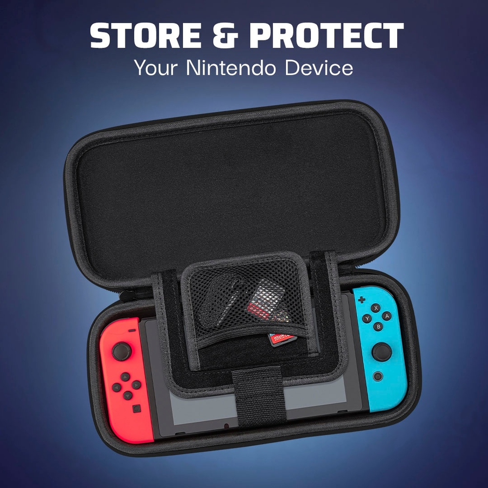 PDP Gaming Glow In The Dark Deluxe Travel Case for Nintendo Switch ...