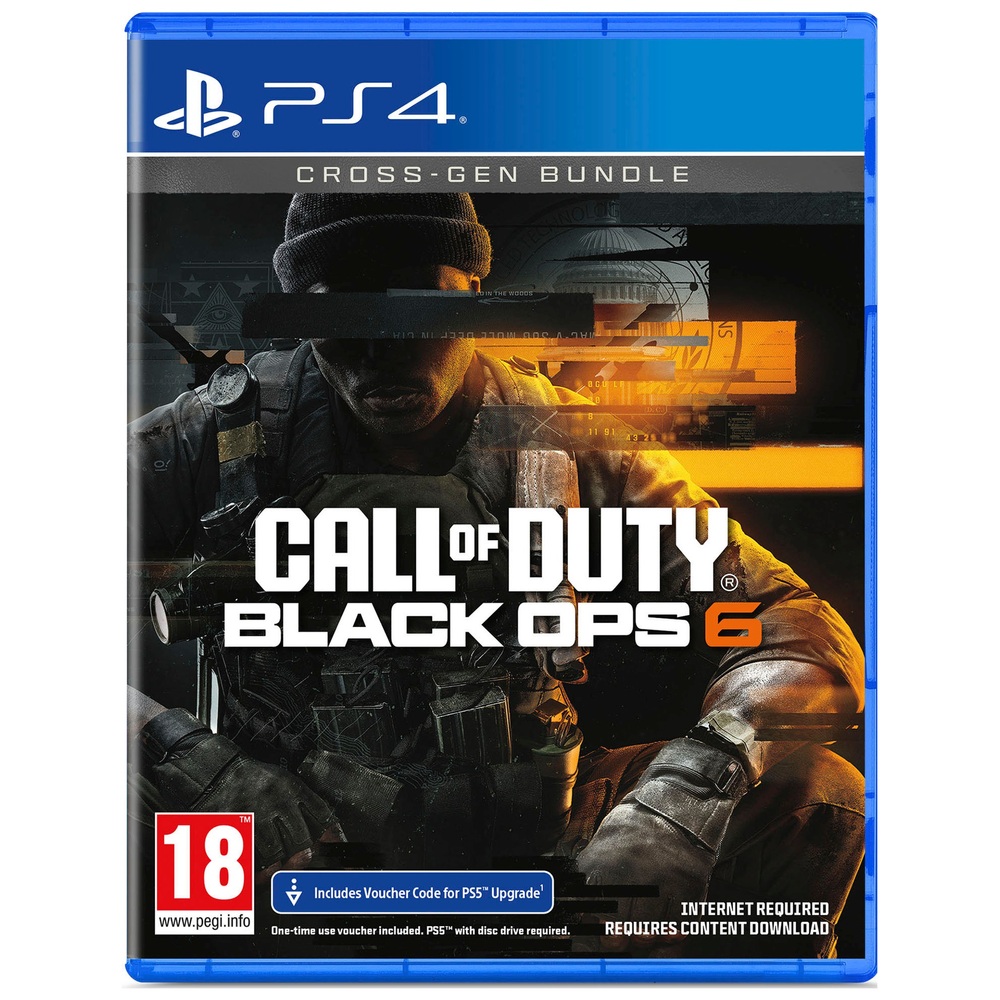 Call of Duty: Black Ops 6 - Cross-Gen Bundle PS4 and PS5 | Smyths Toys UK