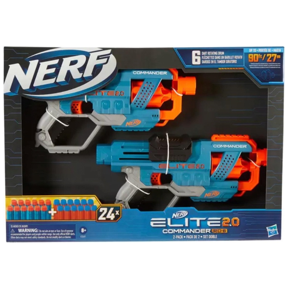 NERF Elite 2.0 Commander 2er Set | Smyths Toys Schweiz