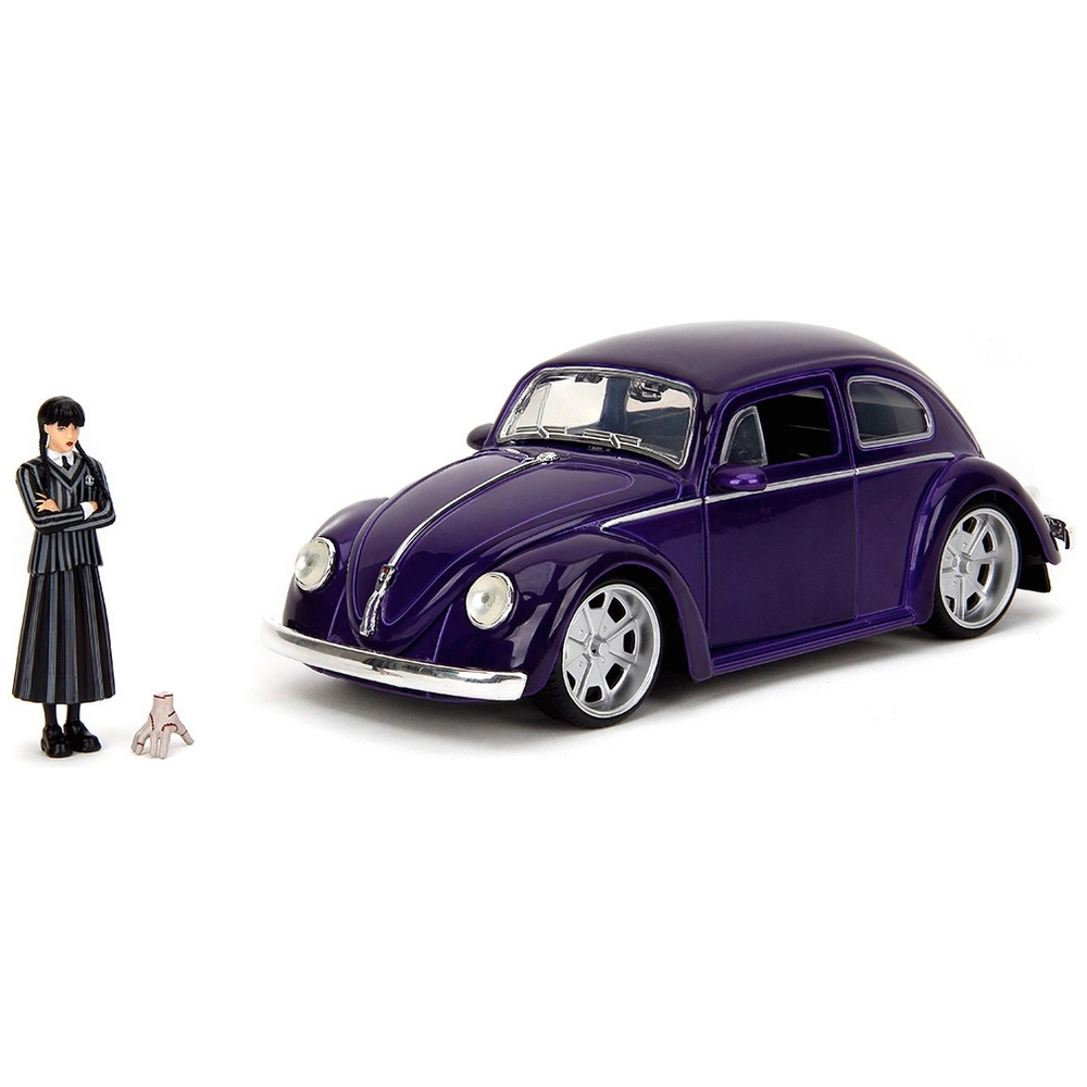 Jada Toys Die Cast Fahrzeug Wednesday Volkswagen Beetle 1 24