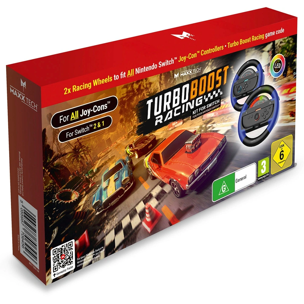 Turbo Boost Racing Bundle Nintendo Switch (Code in Box) Smyths