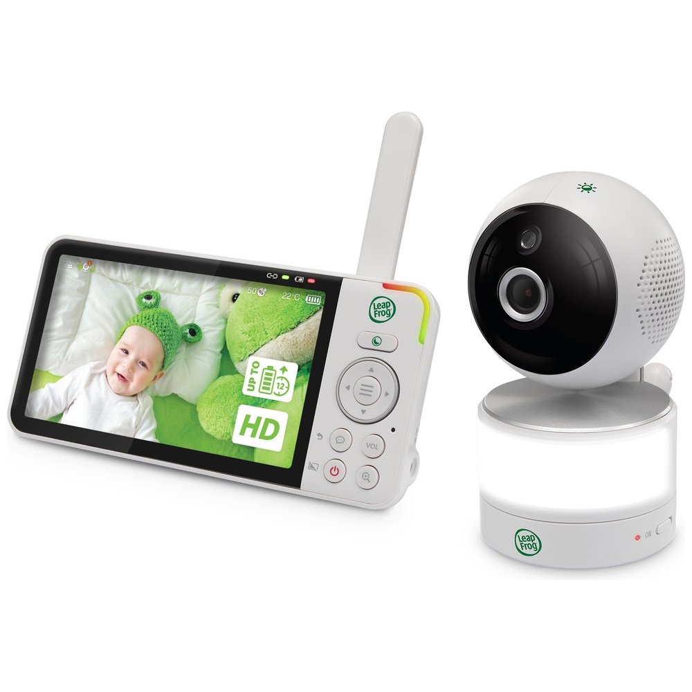 LeapFrog 5 Inch HD Pan Tilt Video Baby Monitor Smyths Toys Ireland