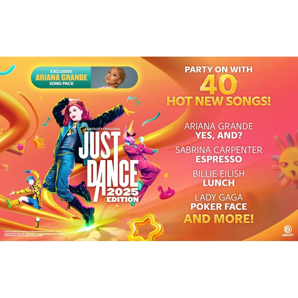 Just Dance 2025 Edition Limited Edition Nintendo Switch (Code in Box