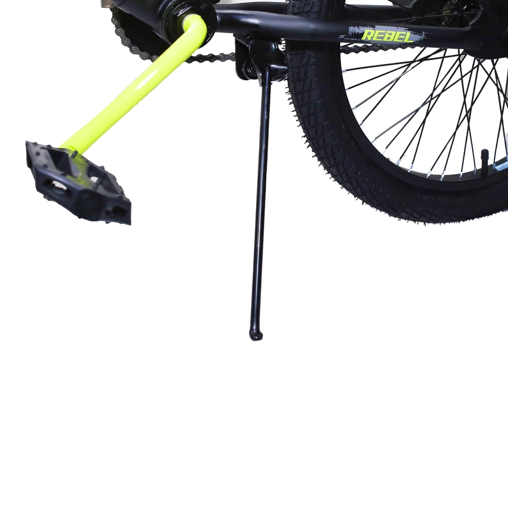 2x BMX Fahrrad Pegs Aluminium - Rutschfeste Fußrasten | 100kg Tragkraft Schwarz