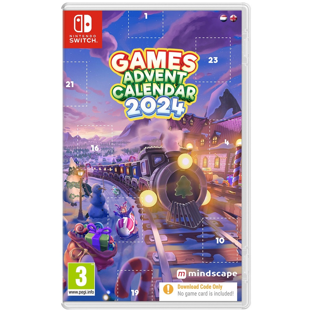 Games Advent Calendar 2024 Nintendo Switch (Code in Box) Smyths Toys UK