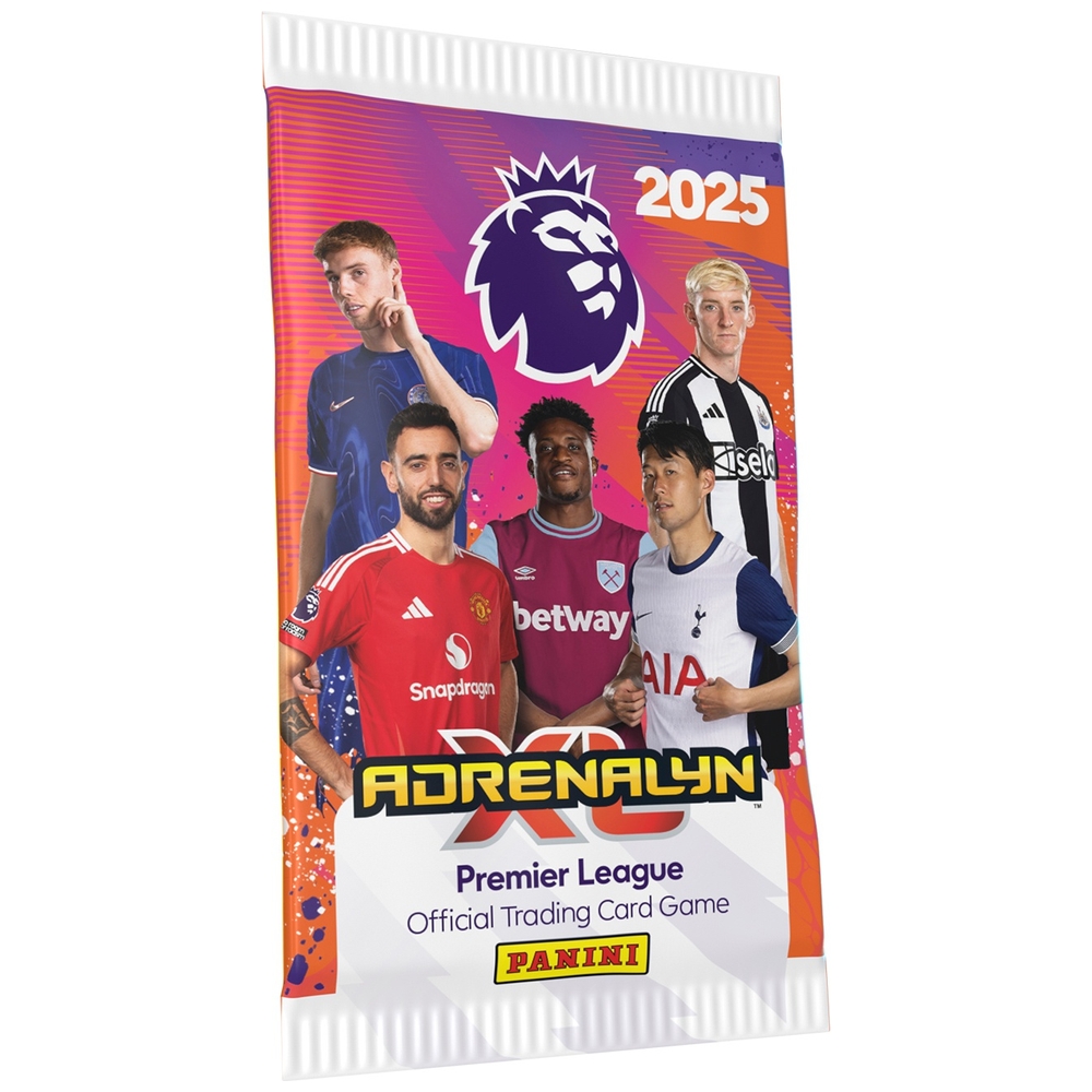 Premier League 2025 Adrenalyn XL Official Trading Cards Single Packs