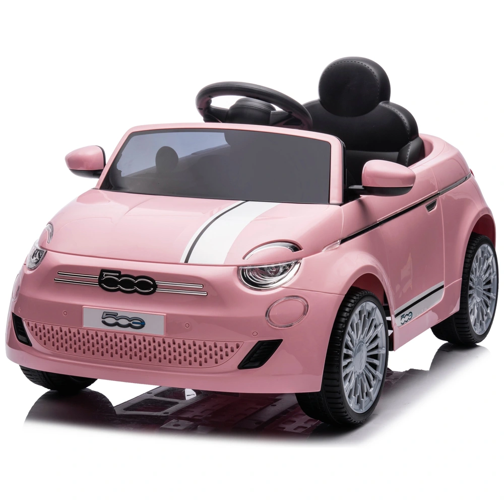 Fiat 500e Car Electric Ride On Pink Smyths Toys Ireland