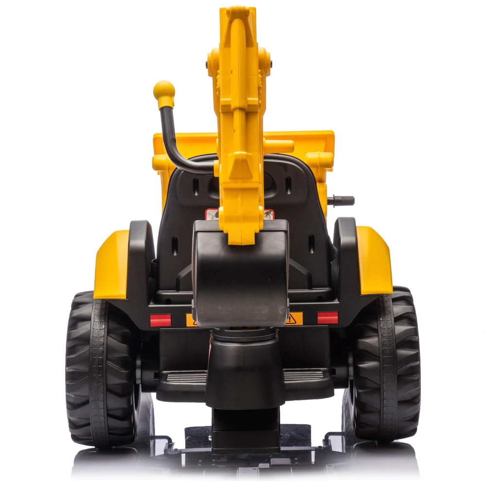 Tracteur électrique pour Enfants,Excavatrice Electrique,Tractopelle à ... pas cher