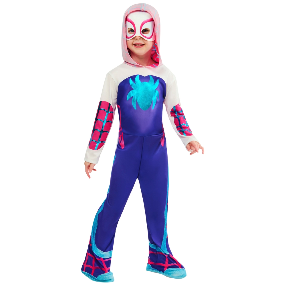 Marvel Spidey et ses Amis Extraordinaires, grande figurine Ghost-Spider de 22,5 cm, jouet de super-héros préscolaire pour filles et garçons, dès 3 ans