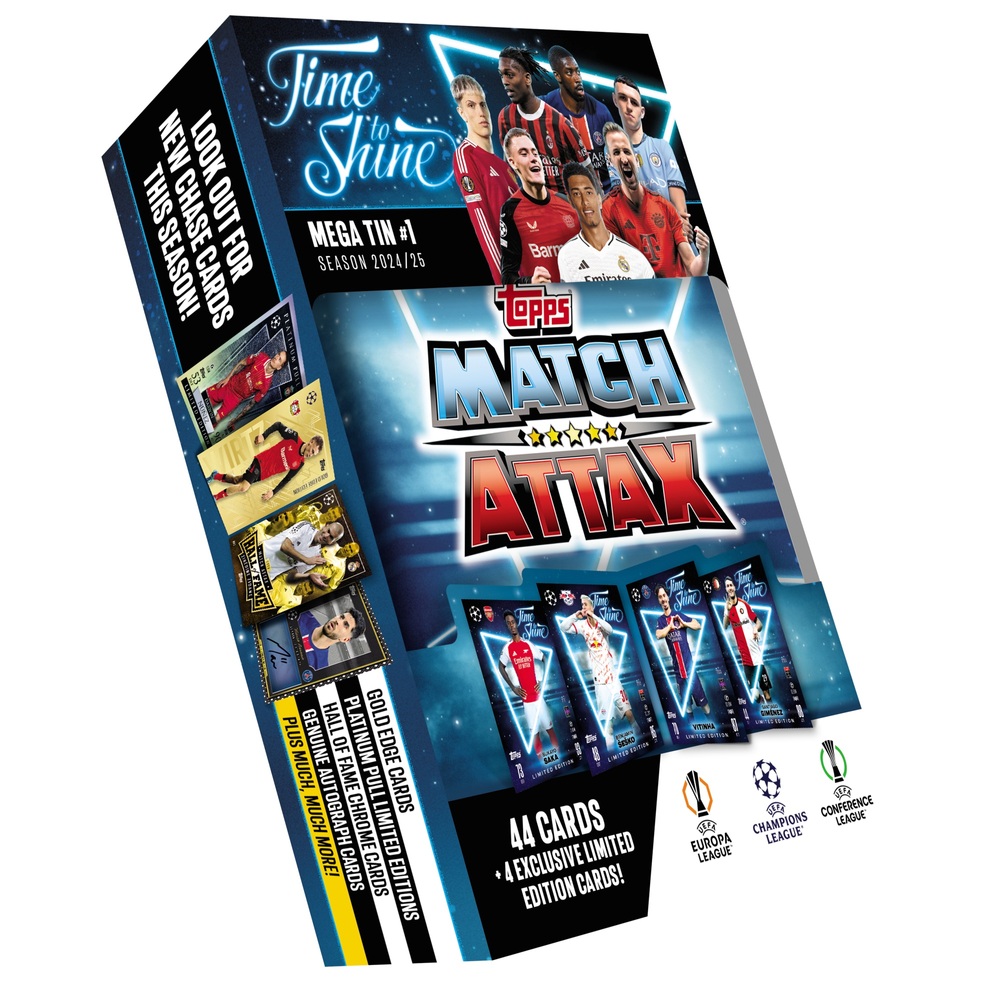 Match Attax 24/25 PICK YOUR CARDS! - Base, Black Edge, Shield, 100 Club Cards - Ronaldinho, Portugal