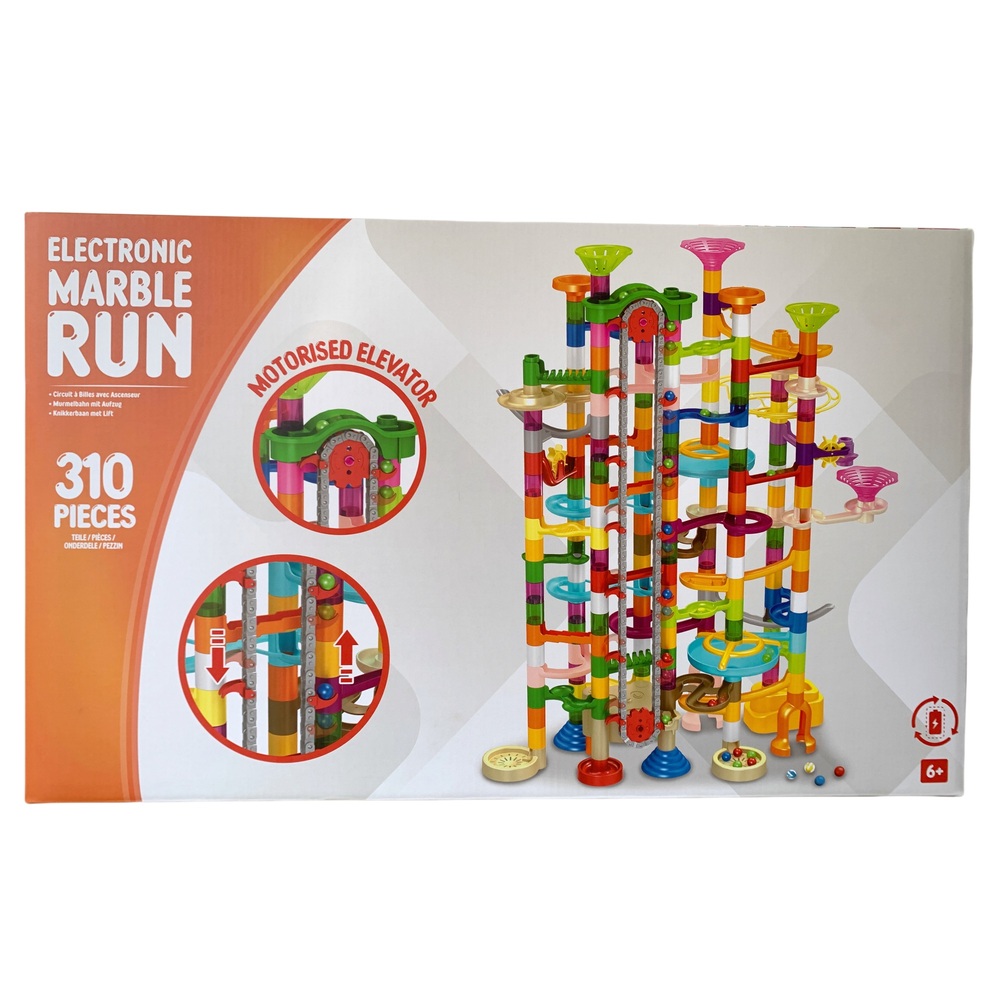 Simba Circuit à Billes 31 Pièces - Piste De 100 Cm - 3 Boules - Compatible Blocs Connus - Dès 4 Ans