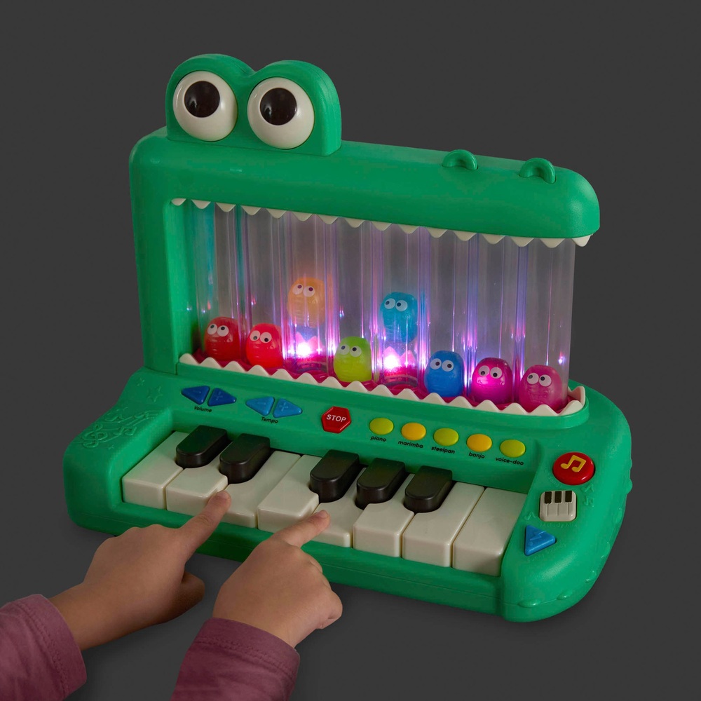 Battat Croco Pop Piano Crocodile Keyboard Toy | Smyths Toys UK