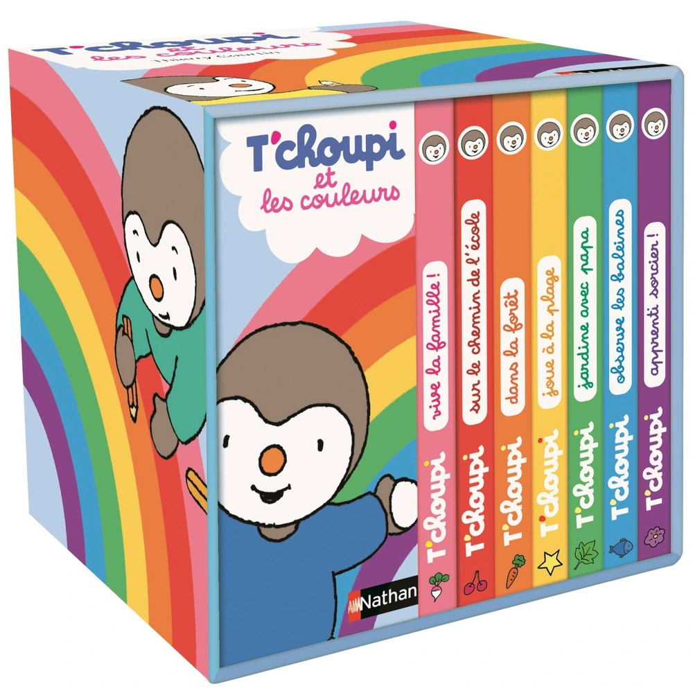 T'choupi - Coffret Ma Petite Bibliothèque T'choupi et les