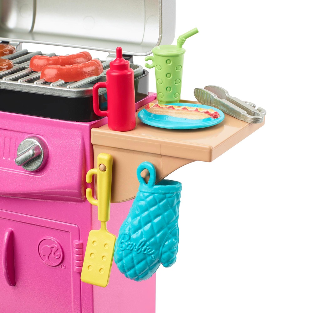 Barbie bbq grill set sale