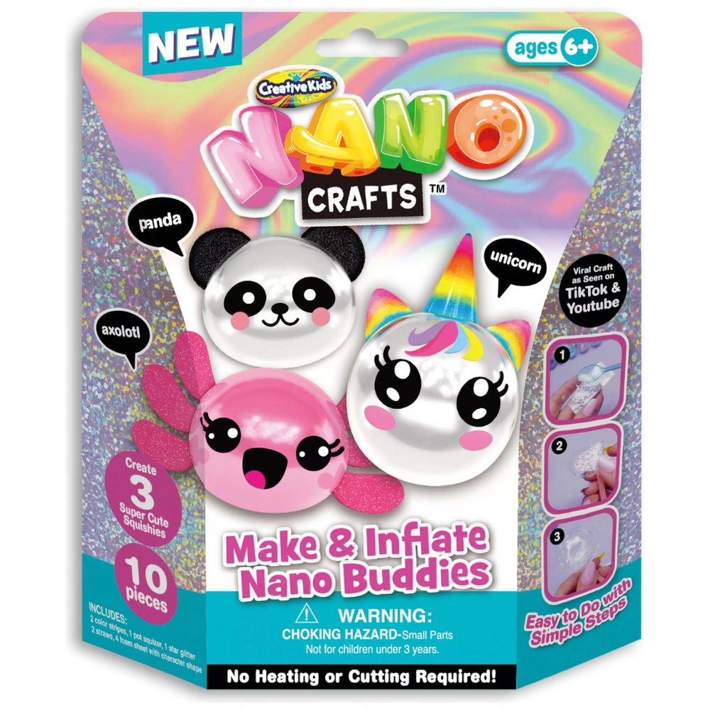 Squishy magic coffret creation portes cles kawaii squishy avec machine electronique | activites creatives et manuelles | jouéclub