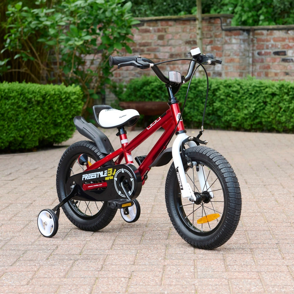 14 Zoll Kinderfahrrad Freestyle mit Sttzrdern rot | Smyths Toys  Deutschland